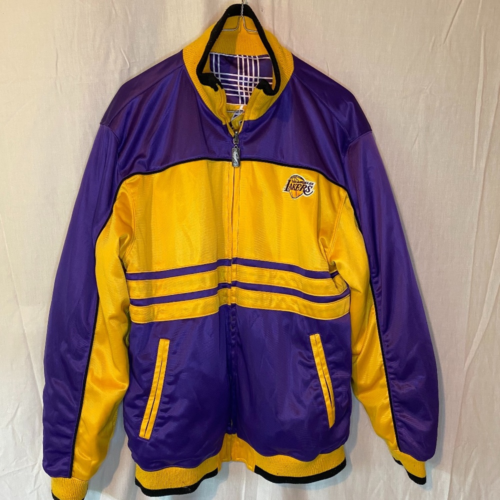 UNK NBA LA Lakers Reversible Bomber Jacket